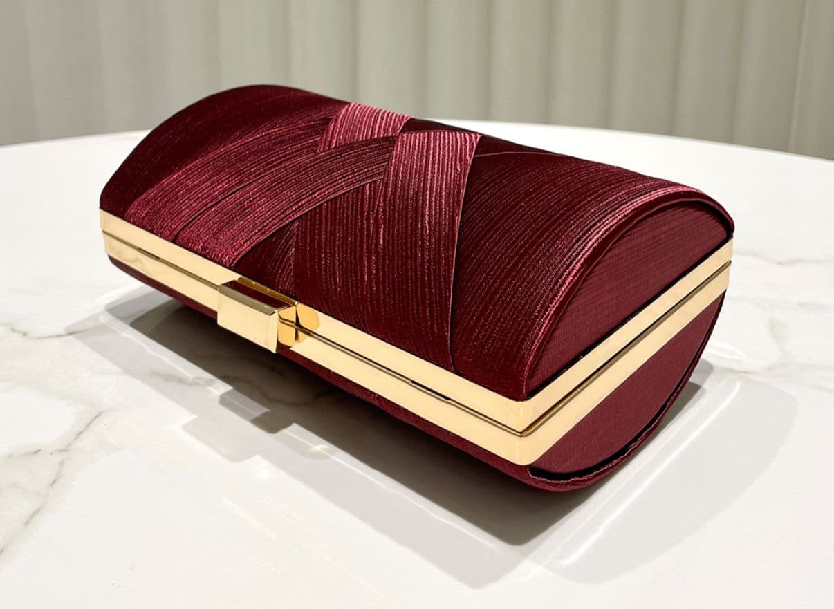 Pleated Clutch - image 3