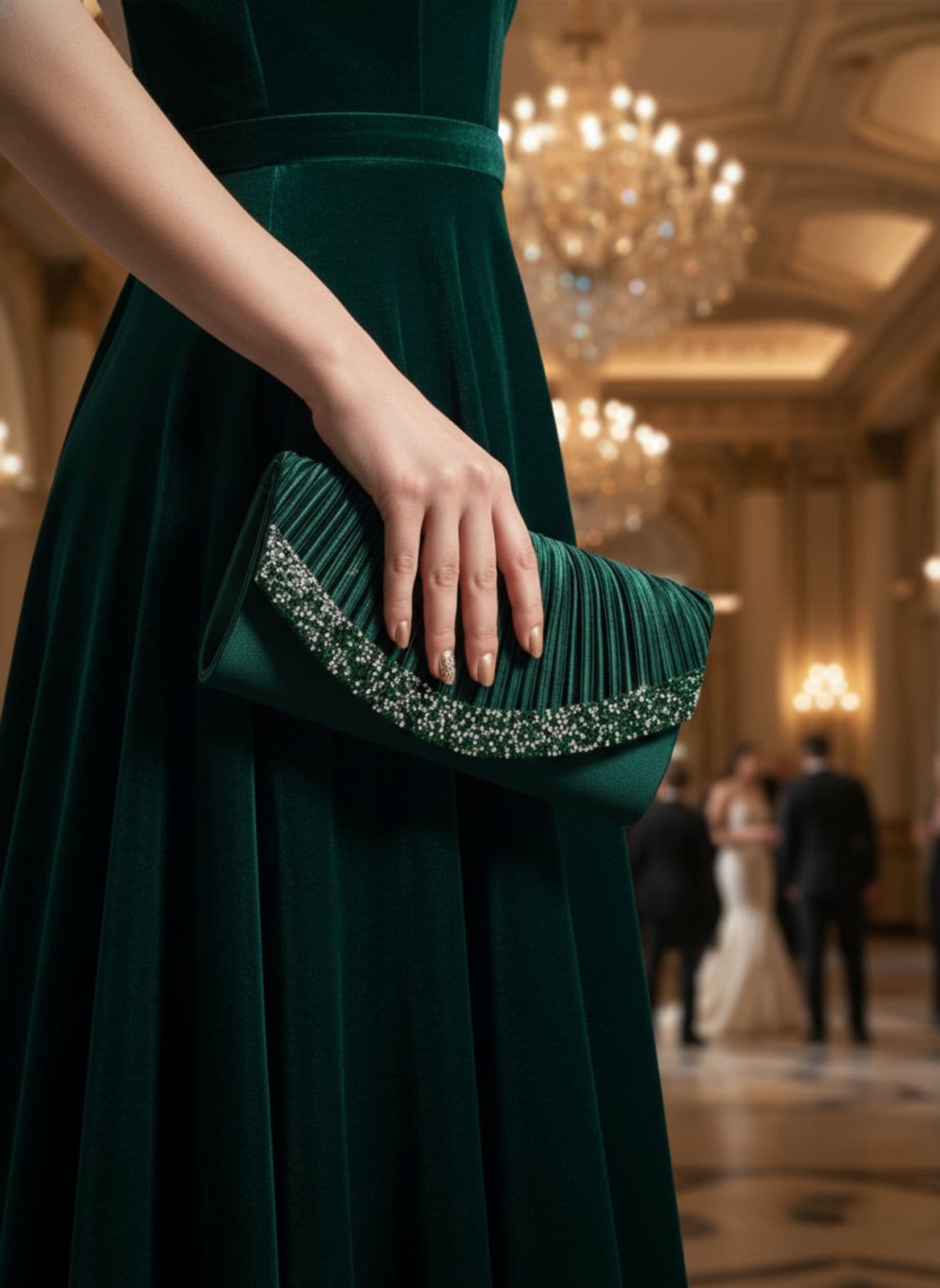 Rhinestone Clutch - image 2